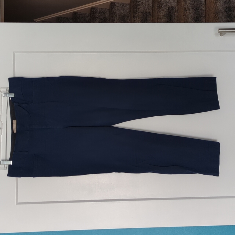 Banana Republic Crop Pant Blue